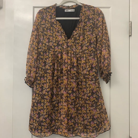ZARA floral print dress - Picture 3 of 6